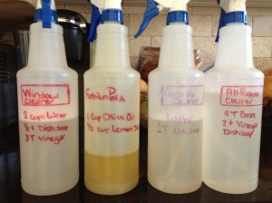 My green cleaning products