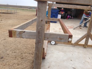 Bottom frame of Nest Box