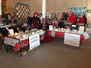 First Bazaar for My Candles! December 2012