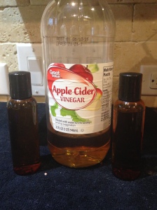 Conditioner/Hair Rinse Ingredients: Apple Cider Vinegar