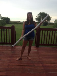 I made mine with some cool bends and twists. As we added each bend/twist we tested it to see how the pitches and tones changed. Really awesome learning experience of a modern twist on such an ancient instrument.