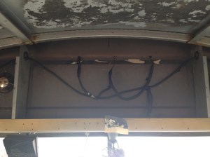 Front Panel above driver cleaned up