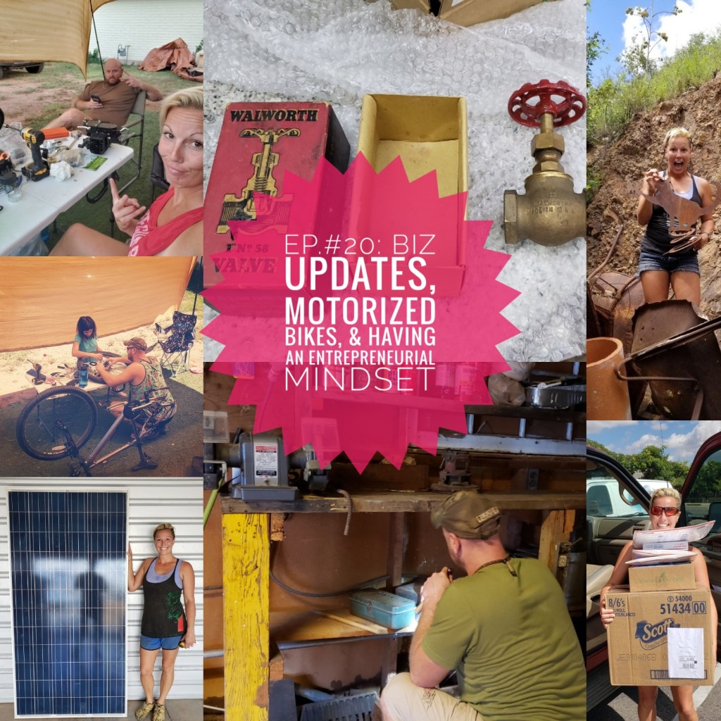 Ep. #20: Business Updates, Motorized Bike Project, and Having an Entrepreneur&nbsp;Mindset